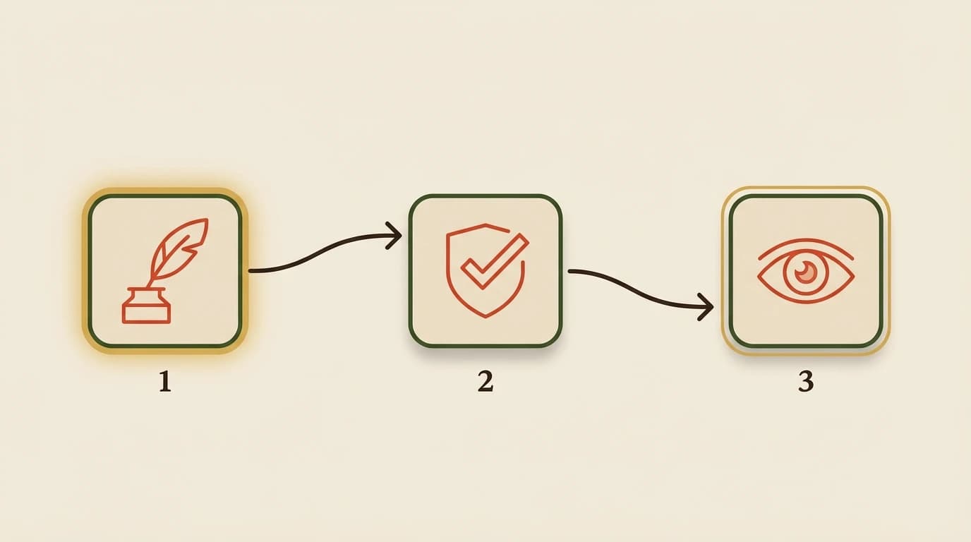 Schema validation workflow: create, validate, monitor
